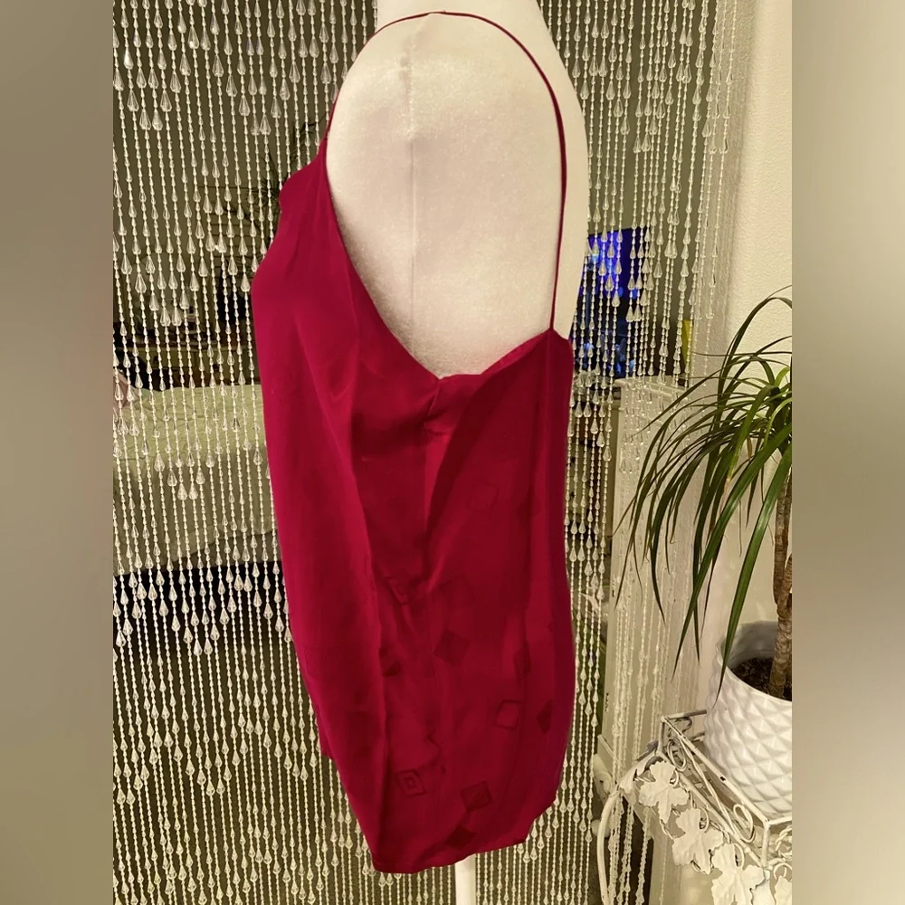 e.a. BROWN SILK CAMISOLE Petite - Picture 3 of 6